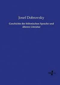 bokomslag Geschichte der bhmischen Sprache und lteren Literatur