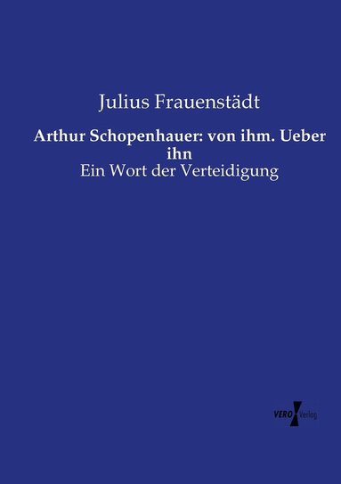 bokomslag Arthur Schopenhauer