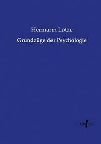 bokomslag Grundzge der Psychologie