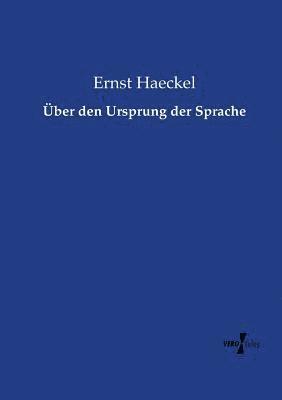 bokomslag UEber den Ursprung der Sprache