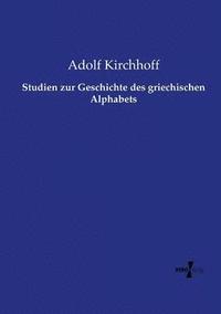 bokomslag Studien zur Geschichte des griechischen Alphabets