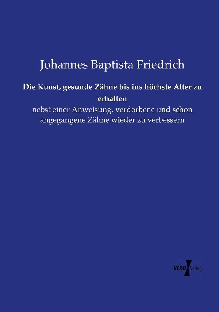 Kunst, gesunde Zähne bis ins höchste Alter zu erhalten
