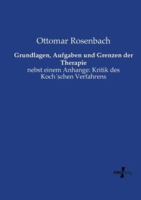 bokomslag Grundlagen, Aufgaben und Grenzen der Therapie