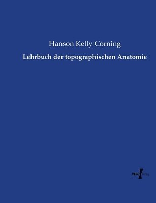 bokomslag Lehrbuch der topographischen Anatomie