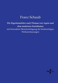 bokomslag Eigentumslehre nach Thomas von Aquin und dem modernen Sozialismus