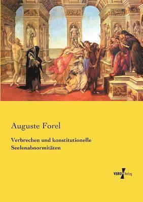 bokomslag Verbrechen und konstitutionelle Seelenabnormitäten