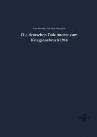 bokomslag deutschen Dokumente zum Kriegsausbruch 1914