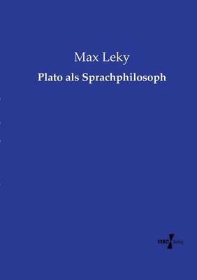 bokomslag Plato als Sprachphilosoph