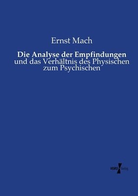 Die Analyse der Empfindungen 1