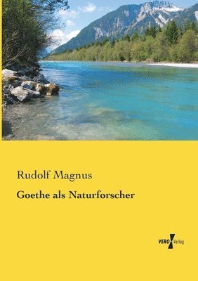 bokomslag Goethe als Naturforscher