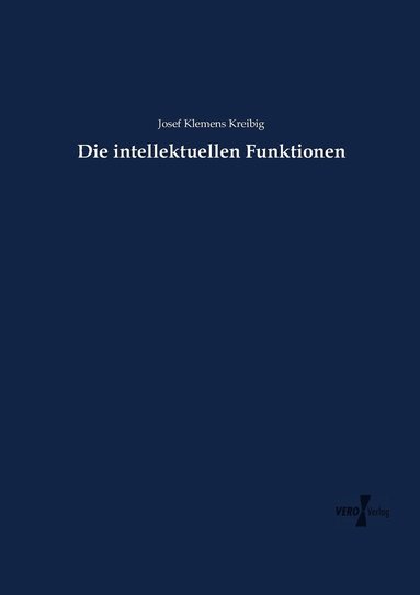 bokomslag Die intellektuellen Funktionen