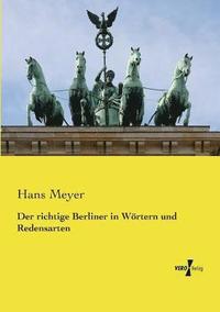 bokomslag richtige Berliner in Wörtern und Redensarten