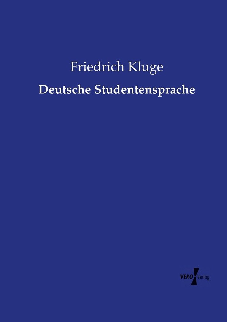 Deutsche Studentensprache