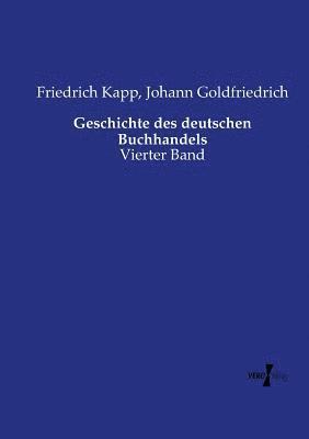 bokomslag Geschichte des deutschen Buchhandels