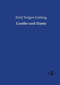 bokomslag Goethe und Dante