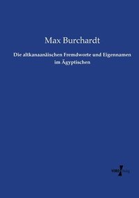 bokomslag Die altkanaanischen Fremdworte und Eigennamen im gyptischen