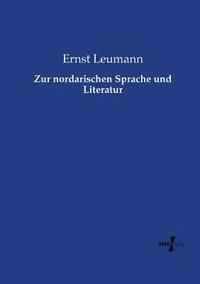 bokomslag Zur nordarischen Sprache und Literatur