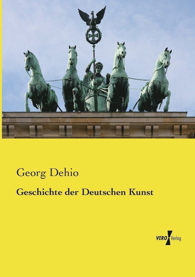 Geschichte der Deutschen Kunst 1