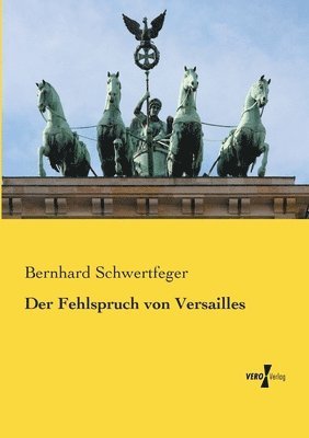 bokomslag Der Fehlspruch von Versailles