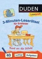 bokomslag Leseprofi - 3-Minuten-Leserätsel für Erstleser: Rund um die Schule