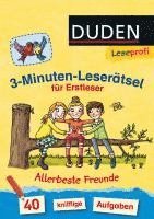 bokomslag Leseprofi - 3-Minuten-Leserätsel für Erstleser: Allerbeste Freunde