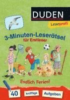 bokomslag Leseprofi - 3-Minuten-Leserätsel für Erstleser: Endlich Ferien