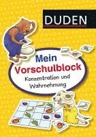 bokomslag Mein Vorschulblock: Konzentration und Wahrnehmung