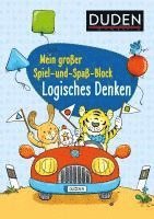 bokomslag Duden: Mein großer Spiel- und Spaß-Block: Logisches Denken