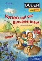 bokomslag Duden Leseprofi - Ferien auf der Blaubeerinsel, 1. Klasse
