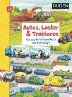 bokomslag Duden 24+: Autos, Laster & Traktoren: Das große Wimmelbuch der Fahrzeuge