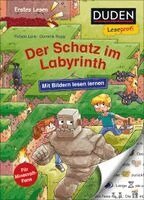 Fabian Lenk - Duden Leseprofi - Mit Bildern lesen lernen: Der Schatz im Labyrinth, Inbunden