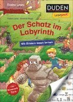 Duden Leseprofi - Mit Bildern lesen lernen: Der Schatz im Labyrinth