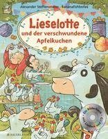bokomslag Lieselotte und der verschwundene Apfelkuchen. Buch mit CD