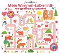 bokomslag Glücksfisch: Mein Wimmel-Labyrinth: Wir gehören zusammen!