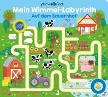 bokomslag Glücksfisch: Mein Wimmel-Labyrinth: Auf dem Bauernhof