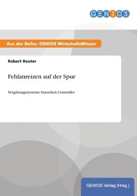 bokomslag Fehlanreizen auf der Spur