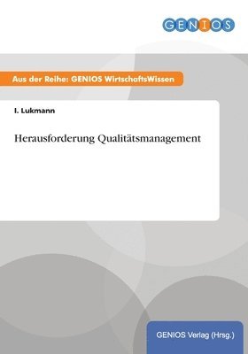 bokomslag Herausforderung Qualitatsmanagement