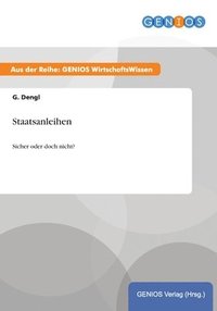 bokomslag Staatsanleihen