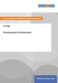 bokomslag Prominenten-Testimonial