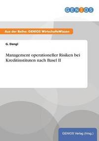bokomslag Management operationeller Risiken bei Kreditinstituten nach Basel II