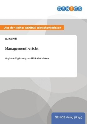 bokomslag Managementbericht