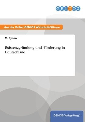 bokomslag Existenzgrundung und -Foerderung in Deutschland