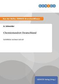 bokomslag Chemiestandort Deutschland