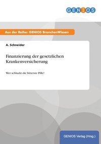 bokomslag Finanzierung der gesetzlichen Krankenversicherung