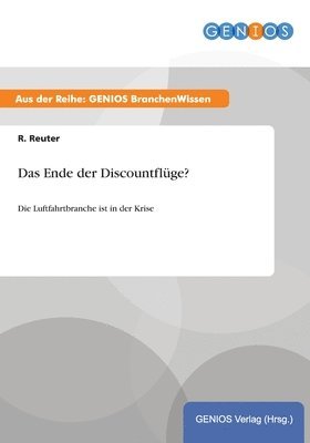 Das Ende der Discountflüge?
