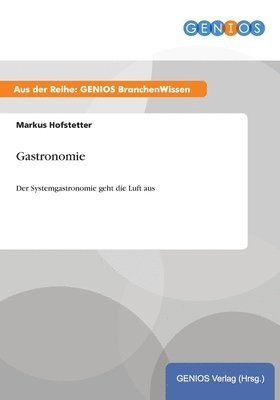 bokomslag Gastronomie