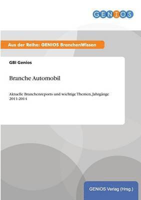 bokomslag Branche Automobil