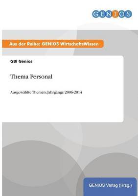 Gbi Genios - Thema Personal, Häftad