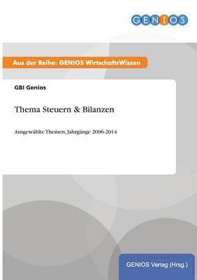 Gbi Genios, GBI Genios - Thema Steuern & Bilanzen, Häftad