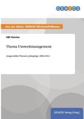 Thema Umweltmanagement 1